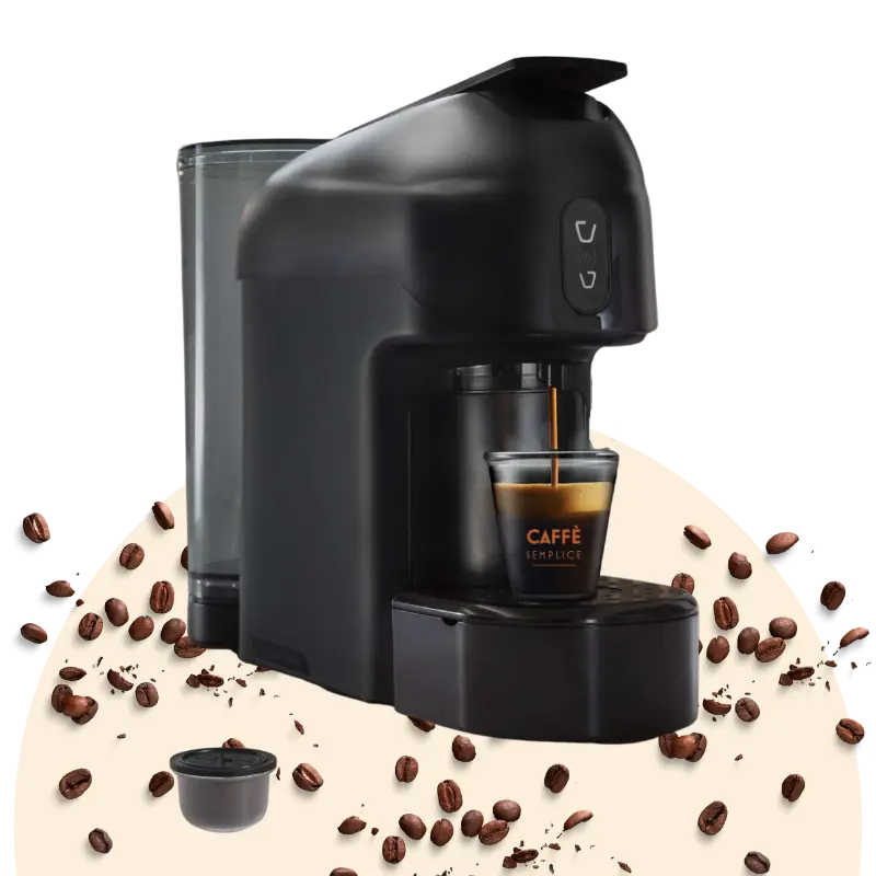 Macchina-Caffe-Espresso-sistema-chiuso-Caffe-Semplice-offerta